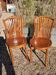 2 Thonet style bistro chairs