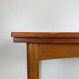 Table à manger en teck danois par Kai Kristiansen années 1960