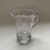 Daum crystal water pitcher, Sorcy model
