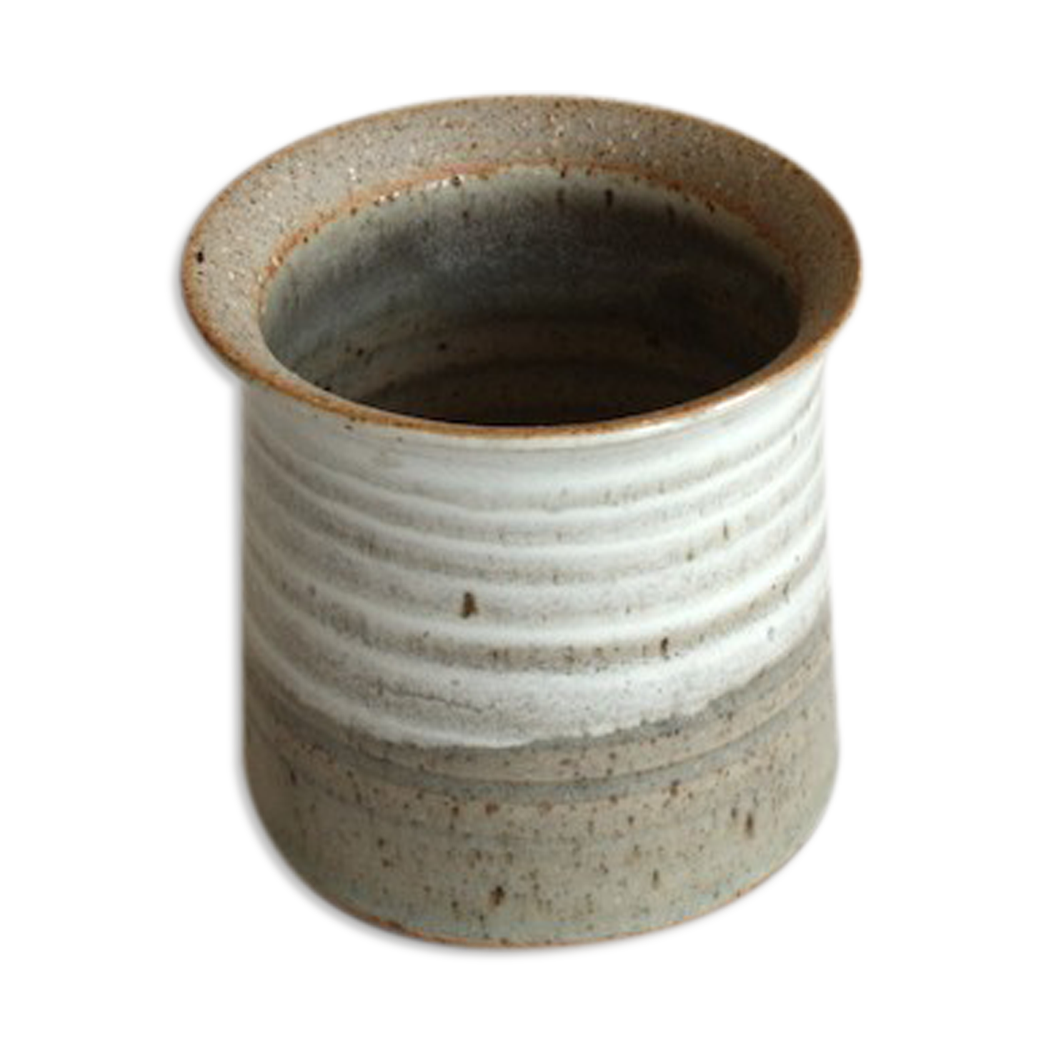 Signed ceramic vase pot