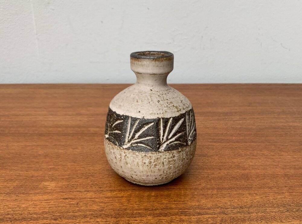 Carafe vase from the Danish Pottery Workshop of Løvemose, Denmark, 1960s.