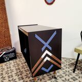 Vinyl furniture on wheels