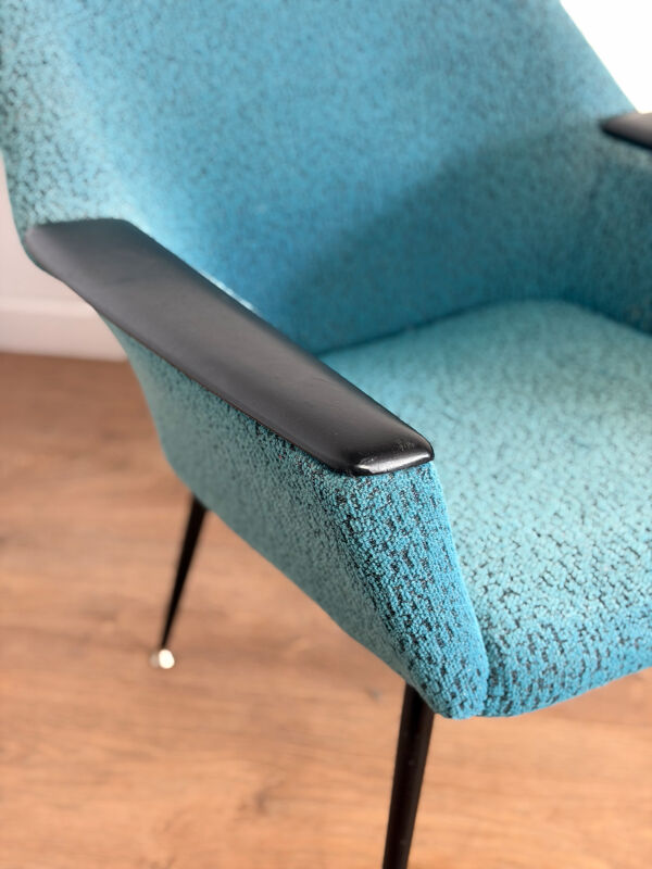 Fauteuil cocktail RDA bleu