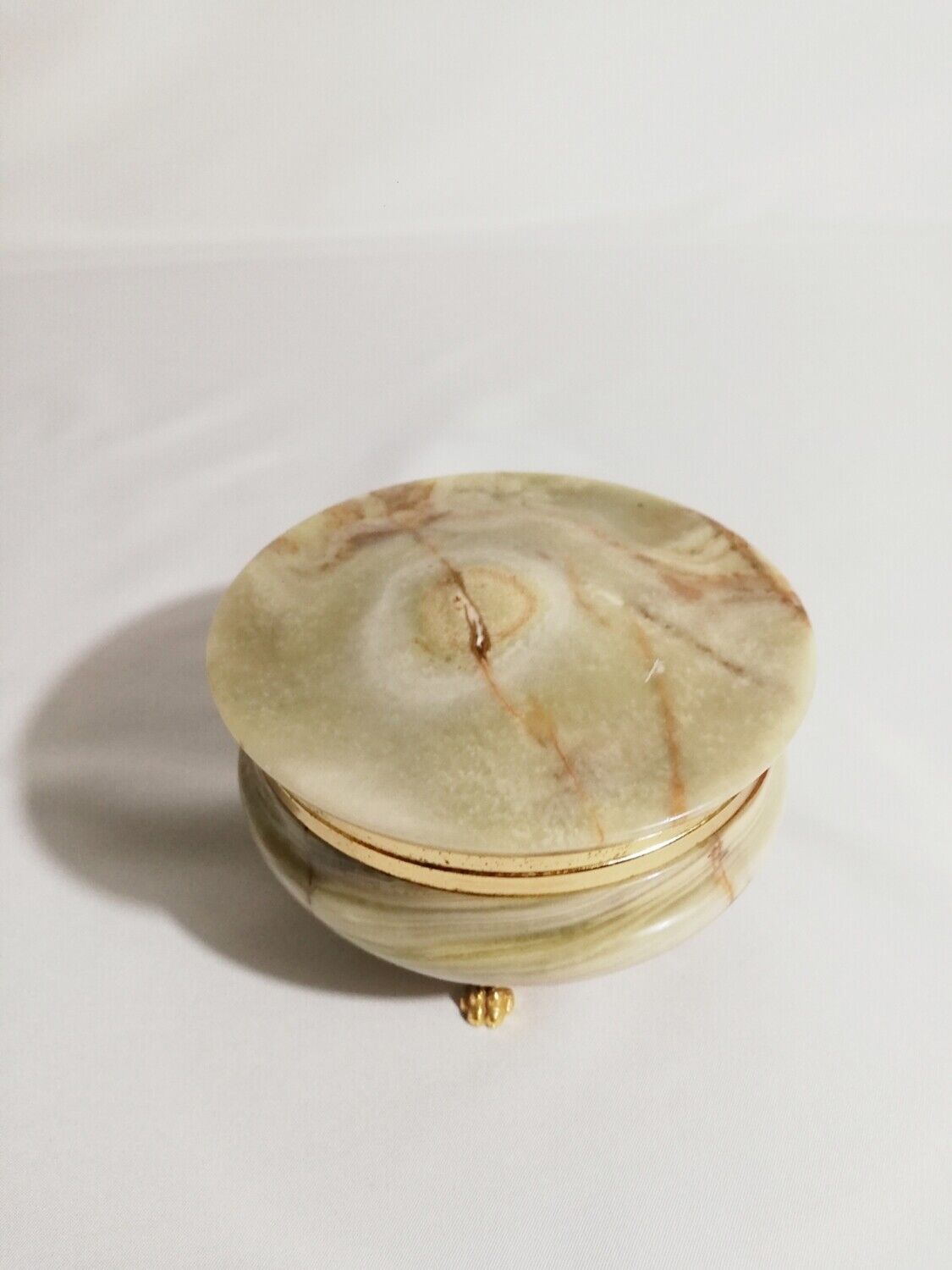 Alabaster jewelry box