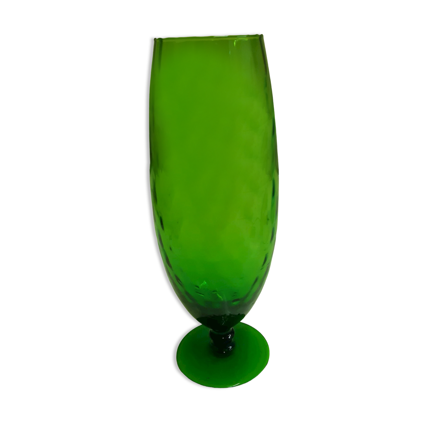 Blown glass vase