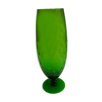 Vase en verre soufflé