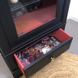 Glass bookcase