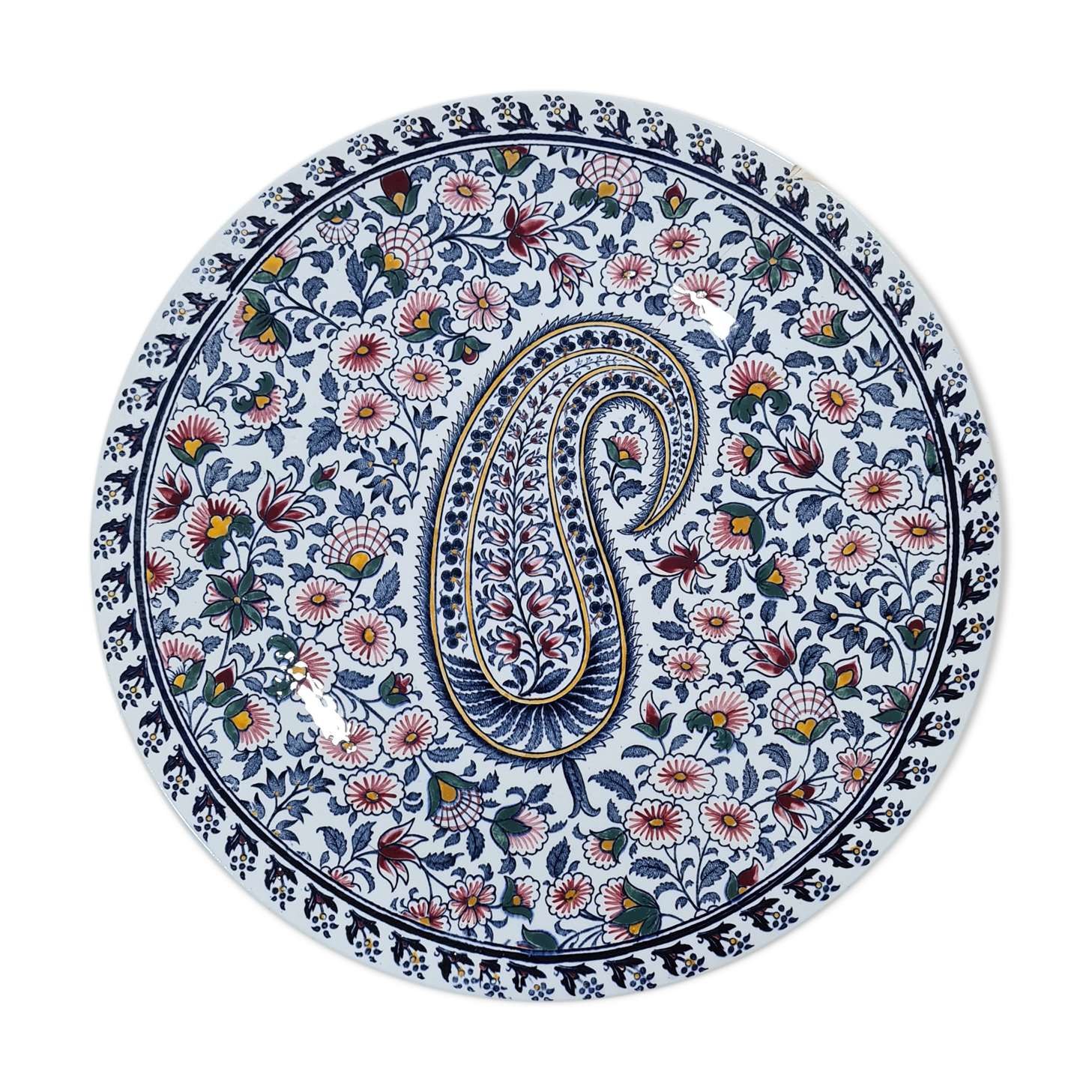 Assiette murale gien