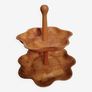 Wooden servant on two levels