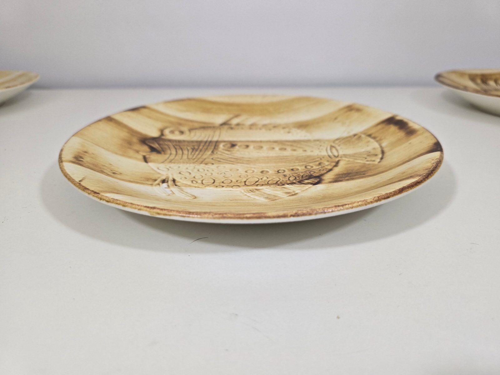 Table service fish by Roger Picault for Longchamps, 1970