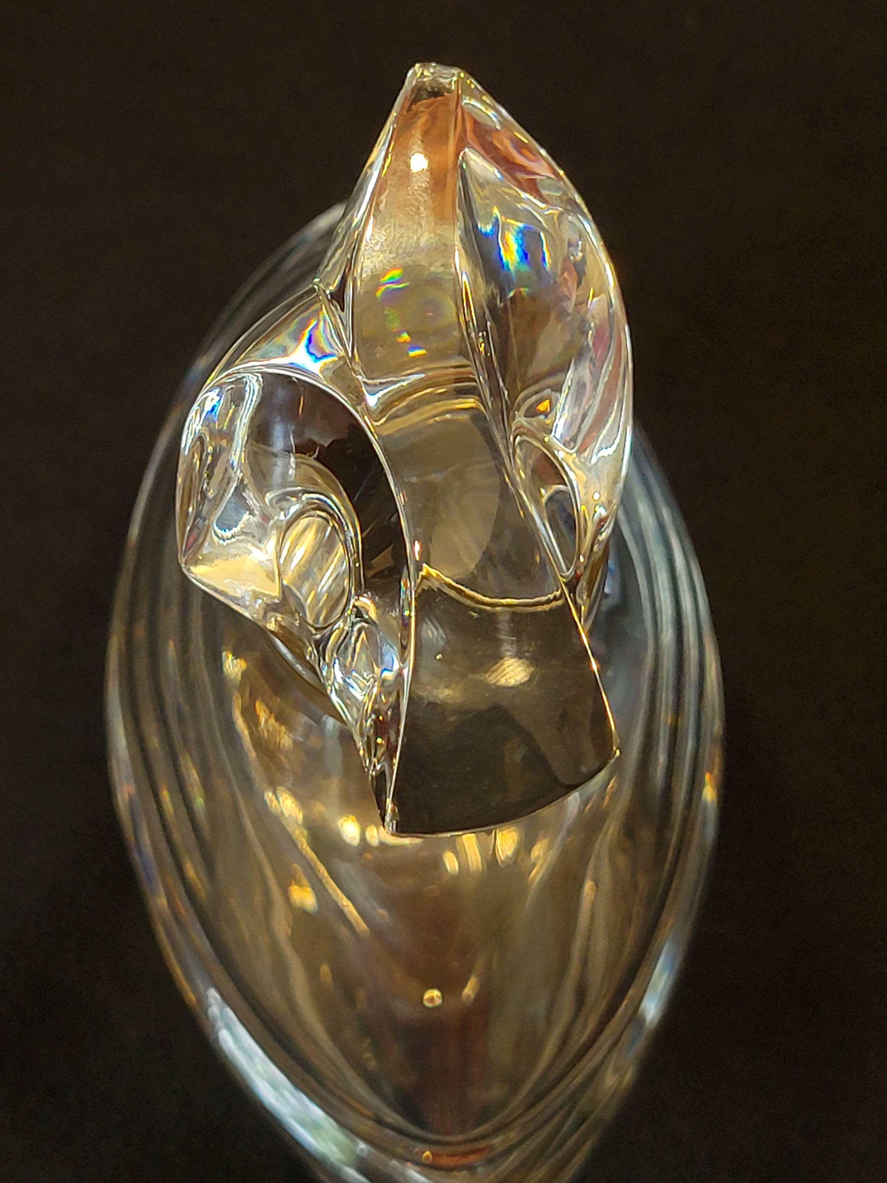 Baccarat Crystal Carafe For Cognac J&F Martell 75 Cl