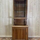 Buffet / Vitrine en noyer Napoléon III