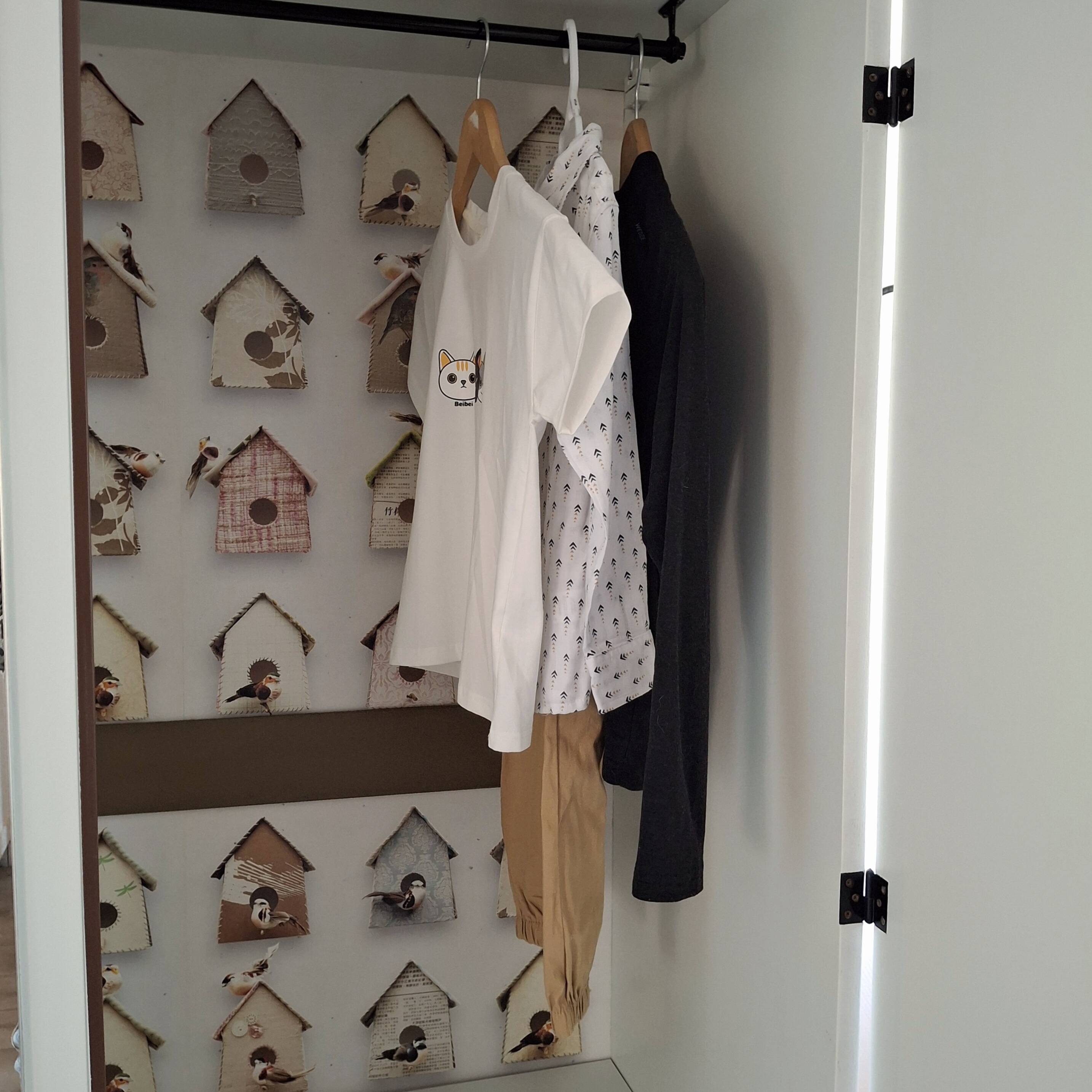 Armoire vintage années 60 relookée