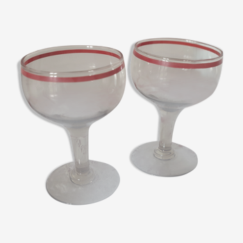 Deux verres ballon