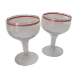 Deux verres ballon