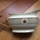 Saucière 23 cm Porcelaine Ivoire & Dorée Lenox