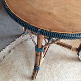 Rattan table