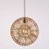 Rattan Chandelier, Light Fixture, Rattan Wicker Lampshade,Rustic Light