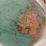 Terrestrial globe old world map