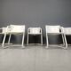Vintage dining chairs by Metaform, set of 5 - 1970s