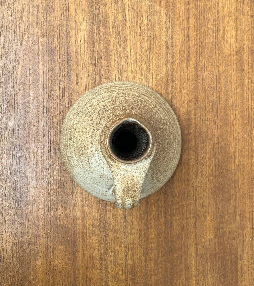 Carafe vase from the German studio of the mid-century by Petra Pottery, 1960s.