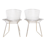 420 Wire Chairs by Harry Bertoia for Knoll International, 1980s, Set of 2