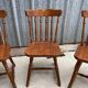 Lot de 4 chaises bistrot en bois