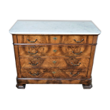 Old-timer 4-drawer walnut drawer