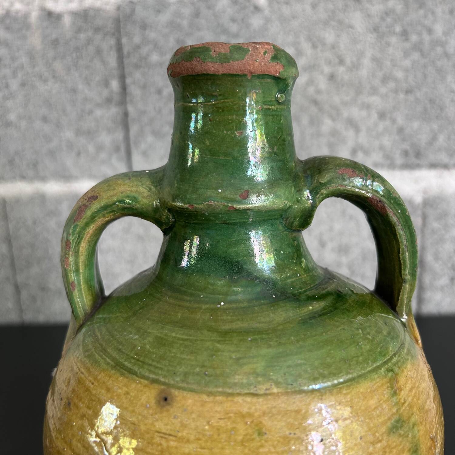 Antique two-tone jug
