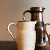 Chocolate jug / vase in stoneware