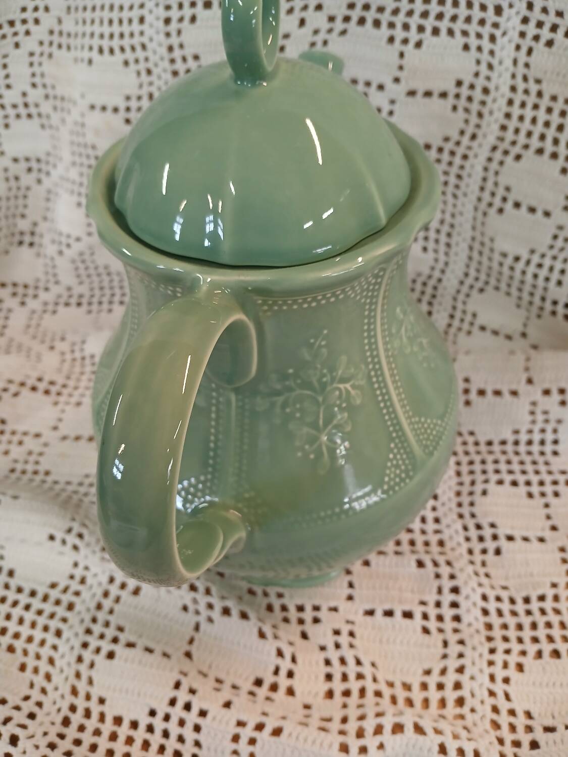 Antique St. Clement teapot/coffee pot