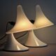 Rare paire de lampes de table Art Plex Venezia 'Karin-M'.