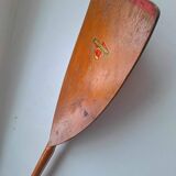 Large paddle, vintage wooden oar