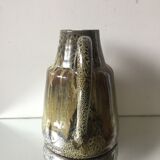Stoneware Vase Pitcher Vintage Signed Danish