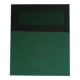 Minimalist green canvas "inside garden" signed Bodasca