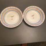 2 Churchill soup plates