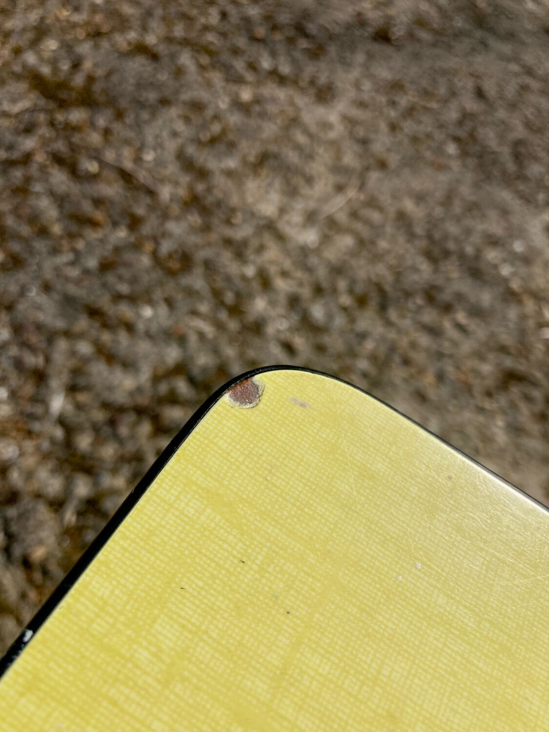 Vintage formica stool