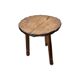 Tabouret tripode en chêne français, années 1960