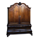 Bombe armoire hollandaise xviiie siècle