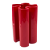 Franco Bettonica, Space age rare red ceramic vase, Gabbianelli Italy ca. 19