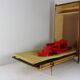 Ingenious sixties wall bed cabinet by C. Princic Gorizia Italy