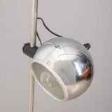 Vintage 70s floor lamp chrome metal design Goffredo Reggiani