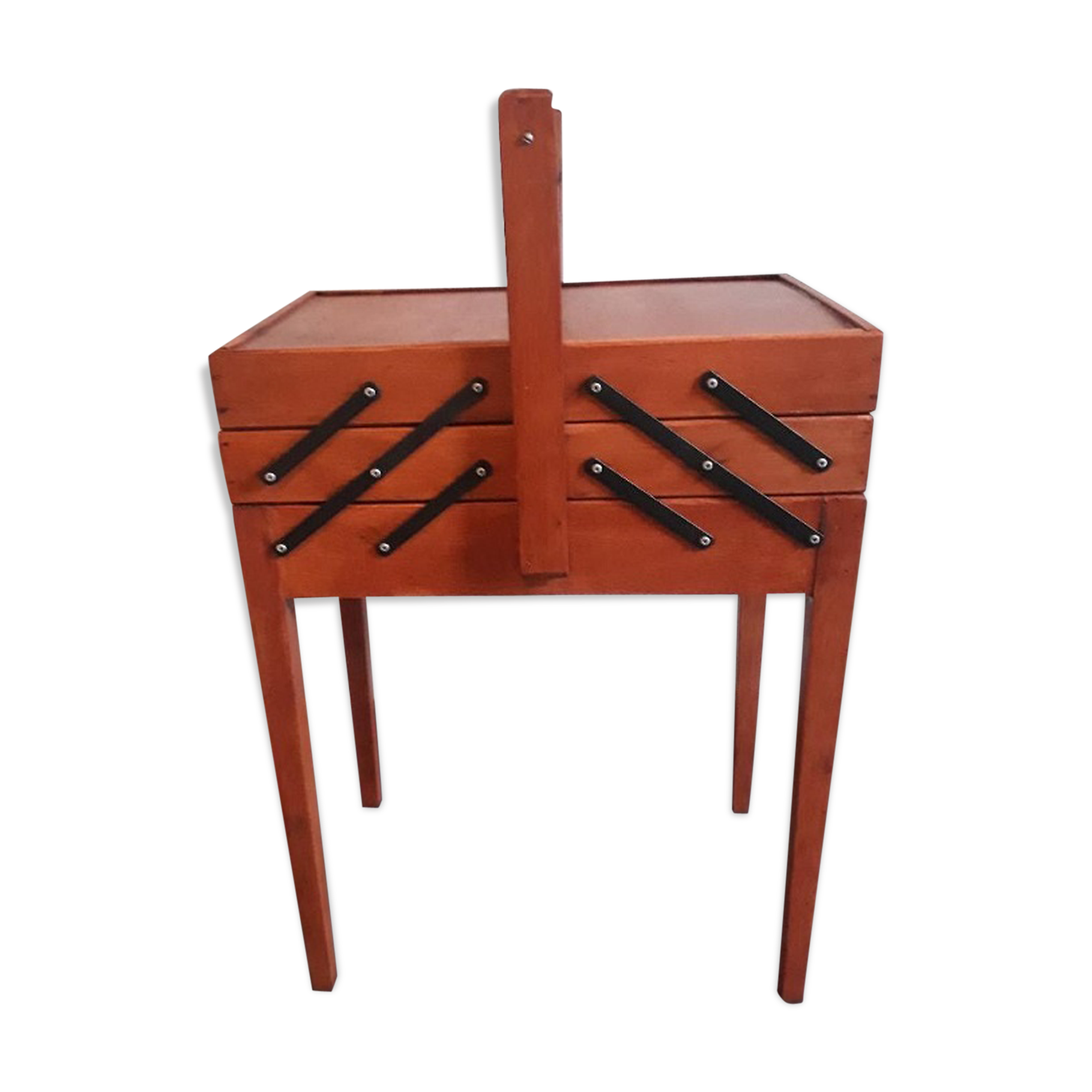 Former scandinavian style sewing basket