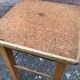 Vintage rustic wood stool