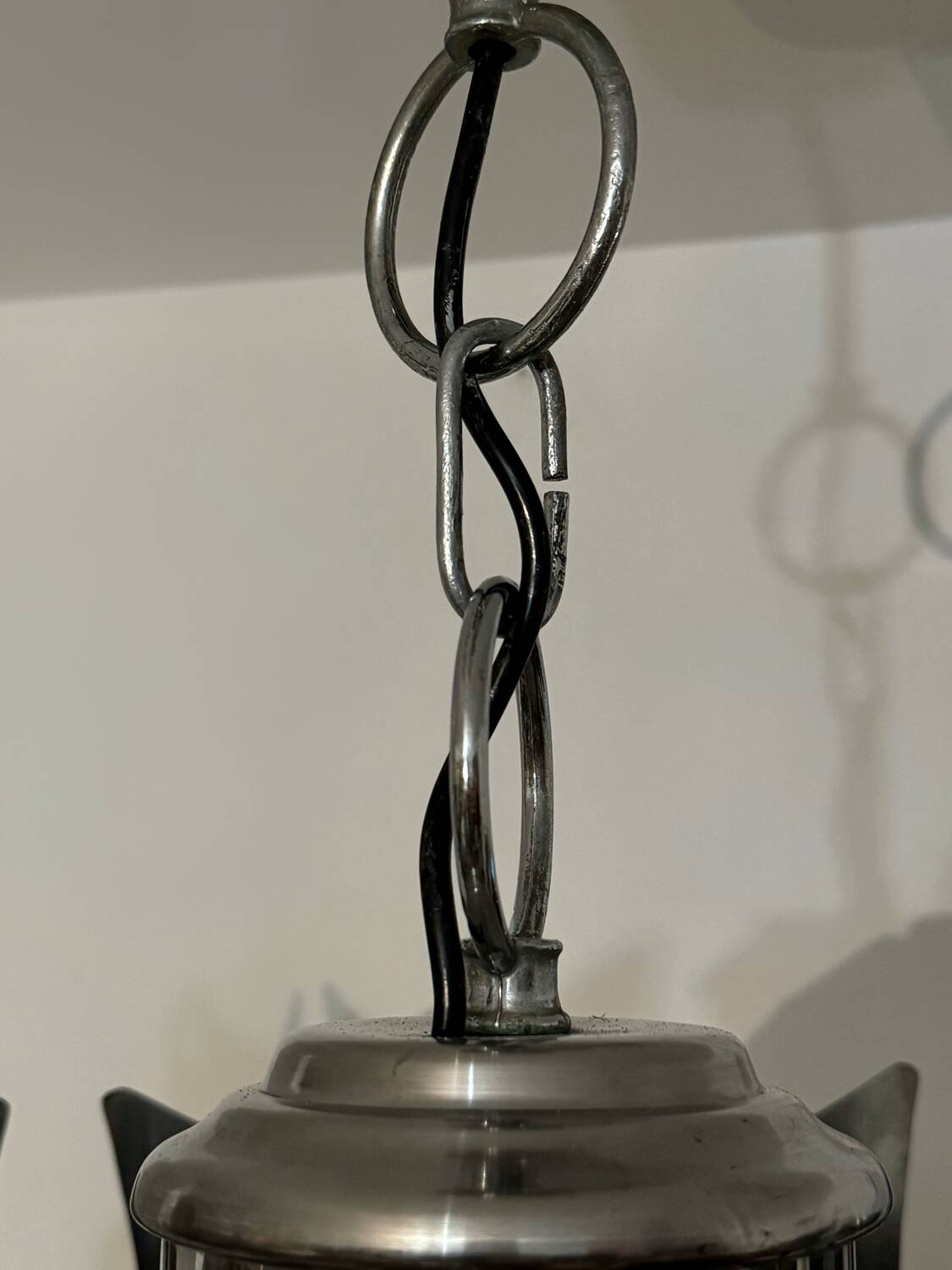 Space Age designer chandelier from the 70s