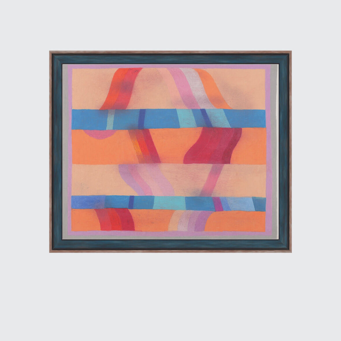 Oil pastel on paper by Bernard Myers