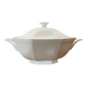 White porcelain soup tureen