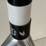 Lamp base, rocket shape, Deshoulières porcelain