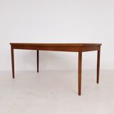 Teak extendable dining table, The Netherlands 1950's