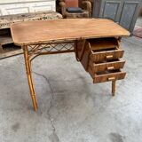 60s rattan desk